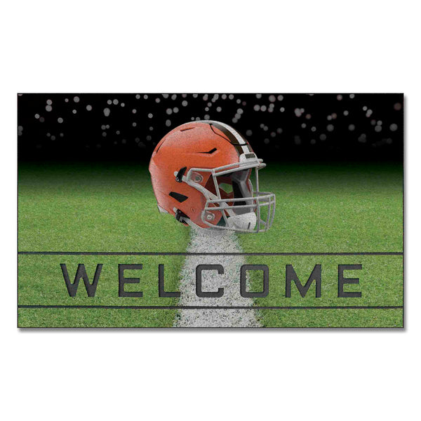 fanmats NFL - Cleveland Browns Crumb Rubber Door Mat