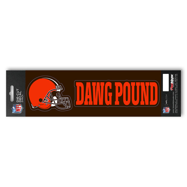 fanmats NFL - Cleveland Browns Team Slogan Decal