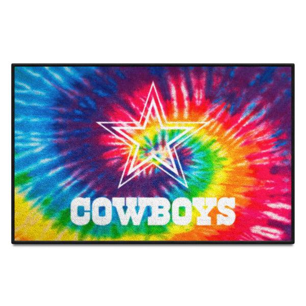 fanmats NFL - Dallas Cowboys Starter Mat - Tie Dye