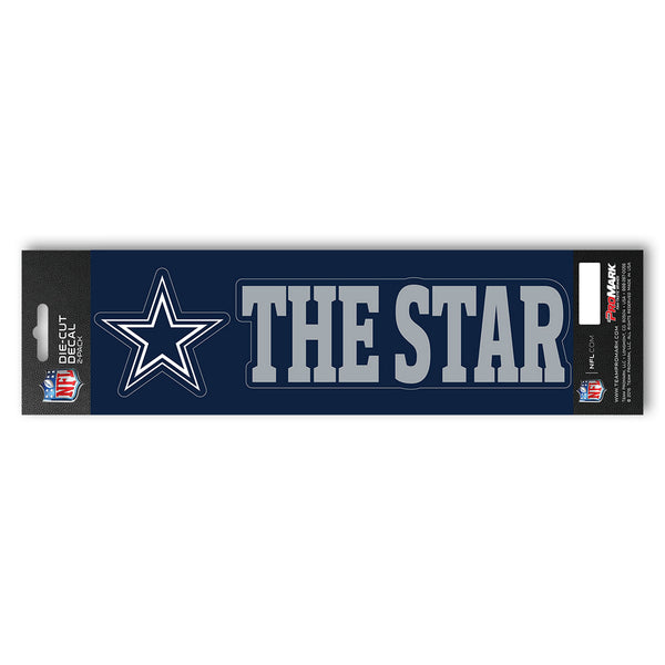 fanmats NFL - Dallas Cowboys Team Slogan Decal