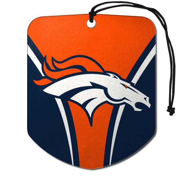fanmats NFL - Denver Broncos Air Freshener 2-pk