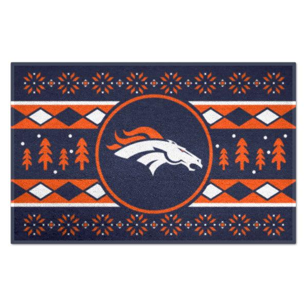 fanmats NFL - Denver Broncos HOLIDAY SWEATER STARTER
