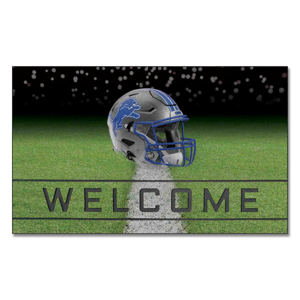 fanmats NFL - Detroit Lions Crumb Rubber Door Mat