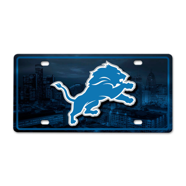 fanmats NFL - Detroit Lions METALPLATEFLAT