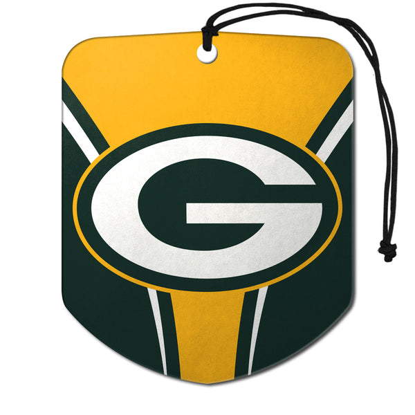 fanmats NFL - Green Bay Packers Air Freshener 2-pk