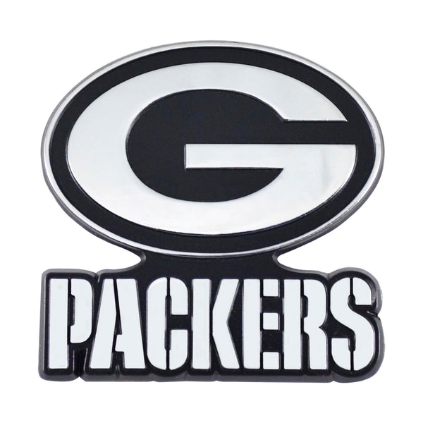 fanmats NFL - Green Bay Packers Chrome Emblem
