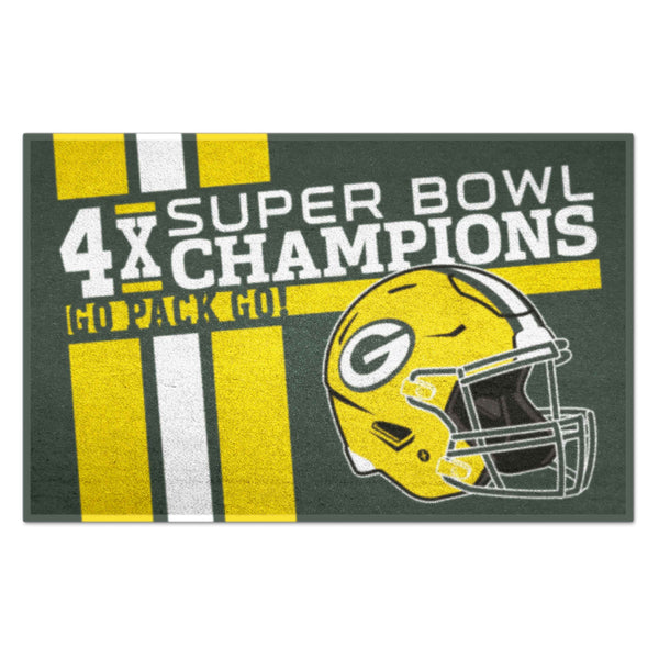 fanmats NFL - Green Bay Packers Starter Mat - Dynasty
