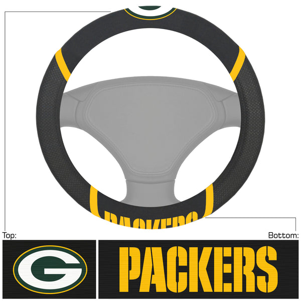 fanmats NFL - Green Bay Packers Steering Wheel Cover