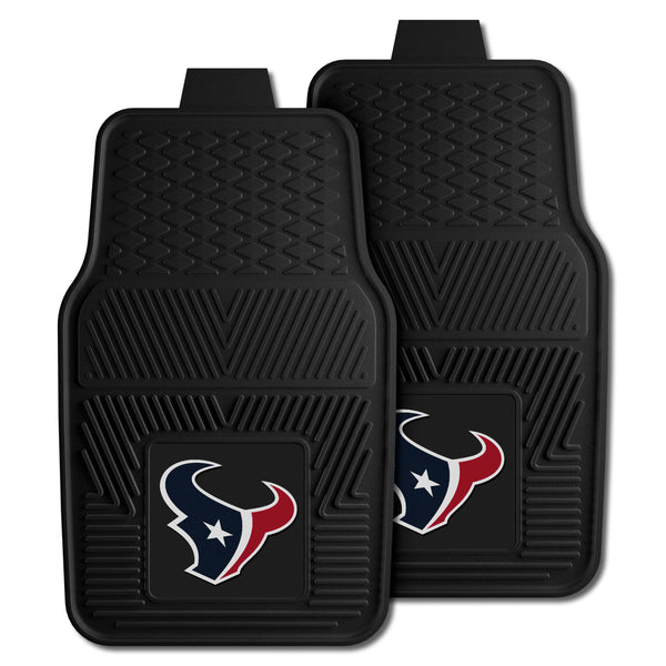 fanmats NFL - Houston Texans 2-pc Vinyl Car Mat Set