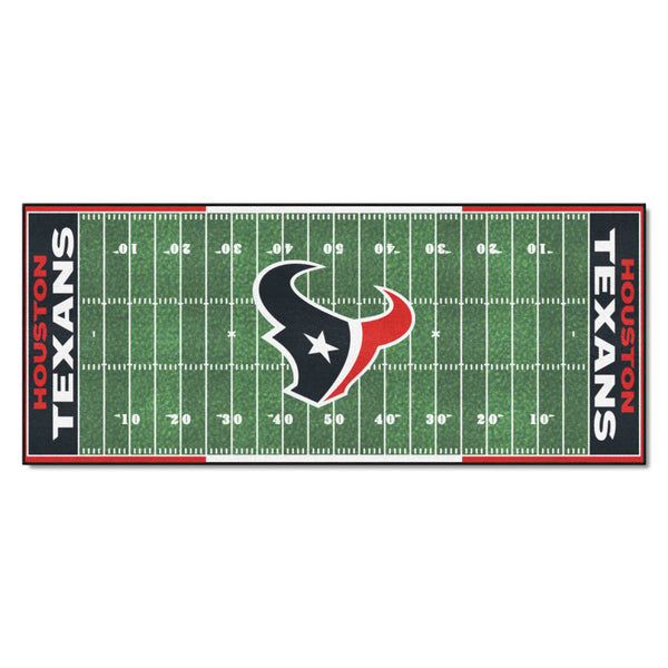 fanmats NFL - Houston Texans Football Field Runner
