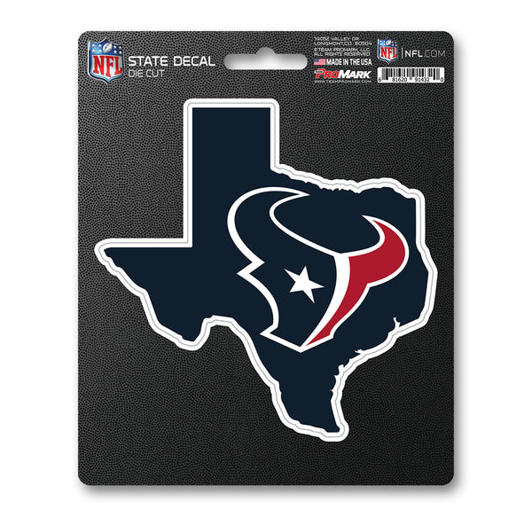 fanmats NFL - Houston Texans State Shape Decal