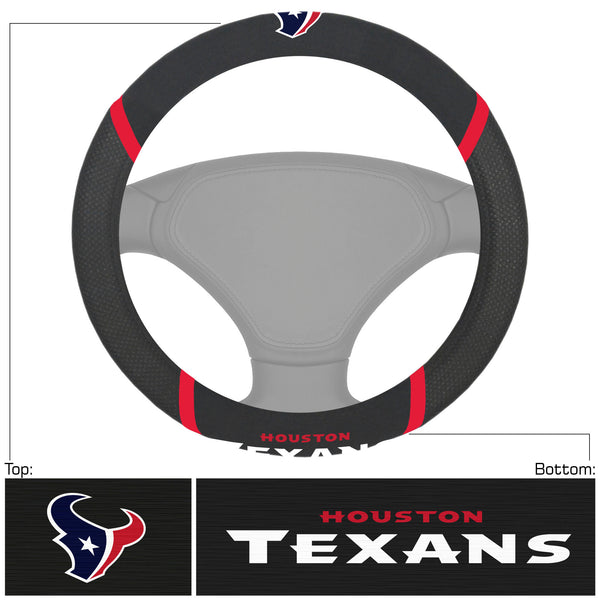 fanmats NFL - Houston Texans Steering Wheel Cover