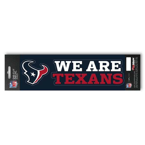 fanmats NFL - Houston Texans Team Slogan Decal
