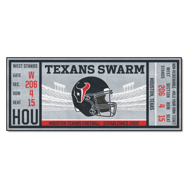 fanmats NFL - Houston Texans Ticket Runner