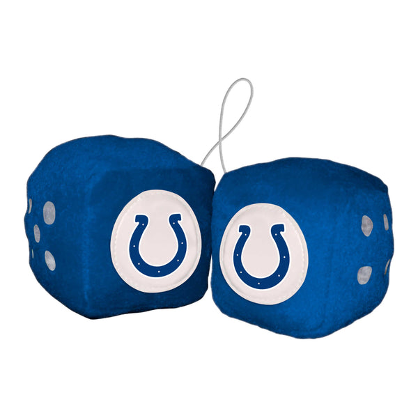 fanmats NFL - Indianapolis Colts Fuzzy Dice