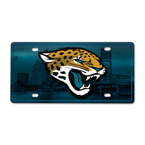 fanmats NFL - Jacksonville Jaguars METALPLATEFLAT