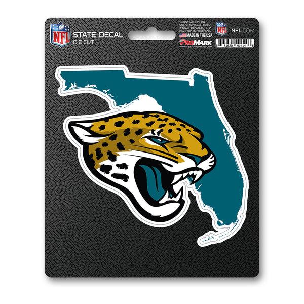 fanmats NFL - Jacksonville Jaguars State Shape Decal