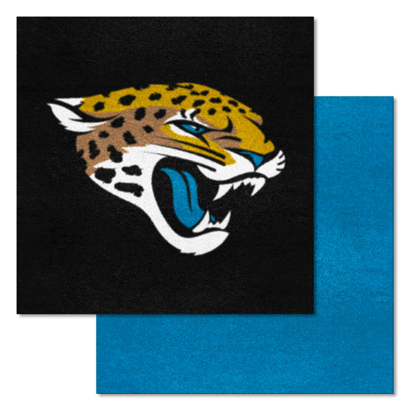 fanmats NFL - Jacksonville Jaguars Team Carpet Tiles