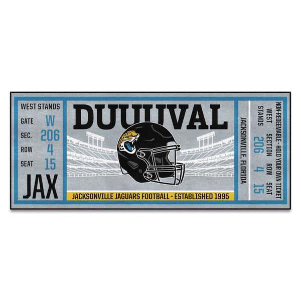 fanmats NFL - Jacksonville Jaguars Ticket Runner