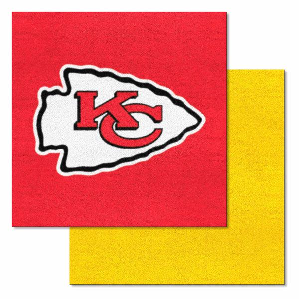 fanmats NFL - Kansas City Chiefs Team Carpet Tiles