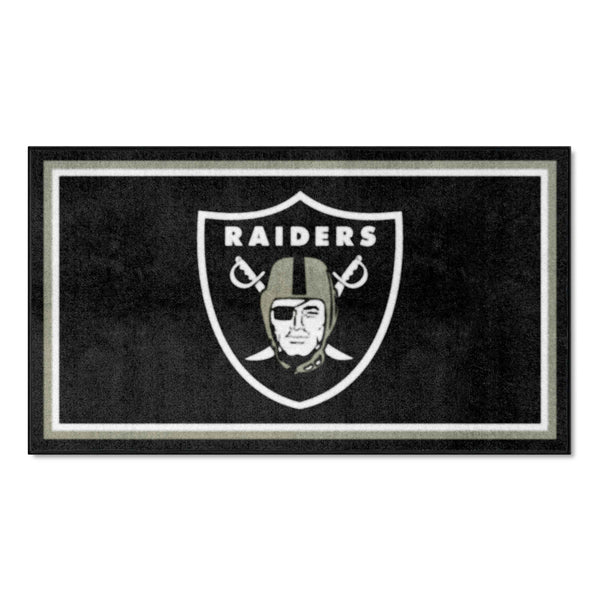 fanmats NFL - Las Vegas Raiders 3X5AREARUG