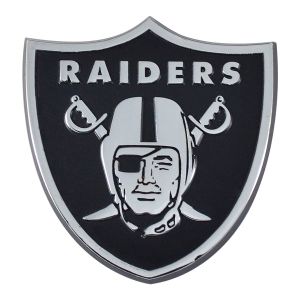 fanmats NFL - Las Vegas Raiders Chrome Emblem