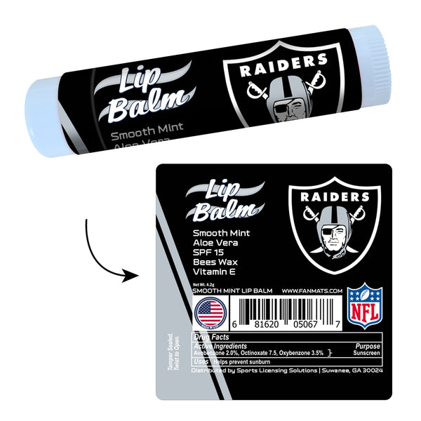 fanmats NFL - Las Vegas Raiders LIPBALM