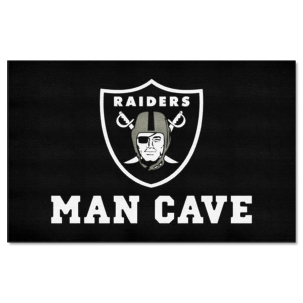 fanmats NFL - Las Vegas Raiders Man Cave Ulti-Mat