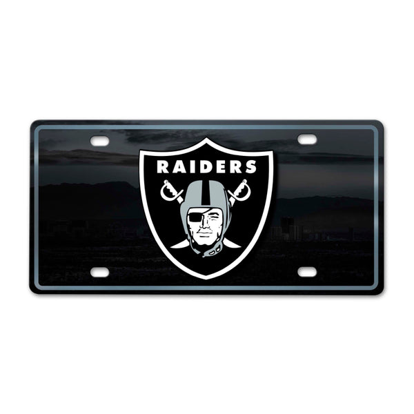 fanmats NFL - Las Vegas Raiders METALPLATEFLAT