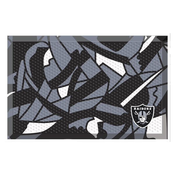 fanmats NFL - Las Vegas Raiders Scraper Mat
