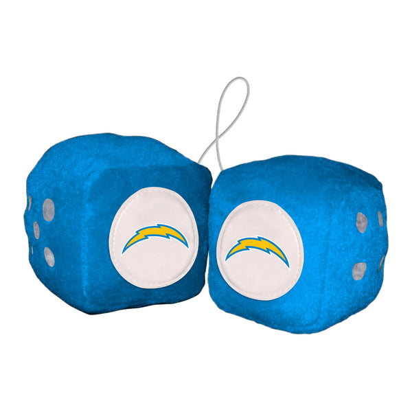 fanmats NFL - Los Angeles Chargers Fuzzy Dice