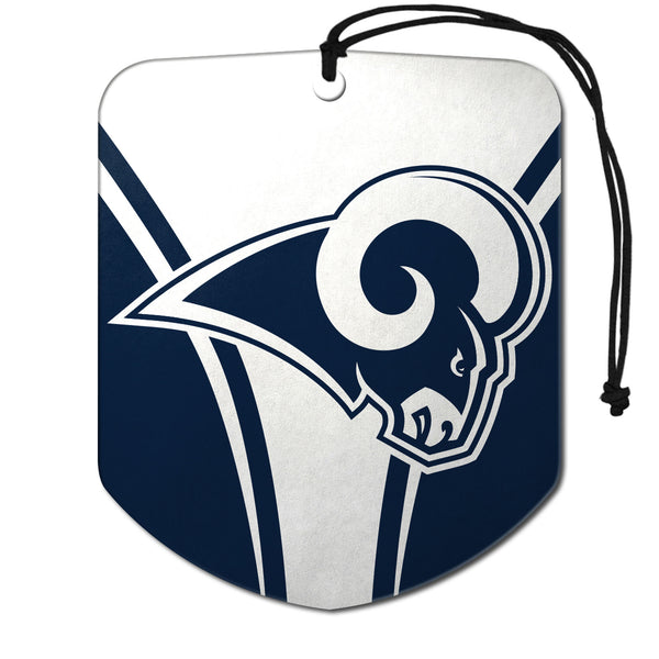 fanmats NFL - Los Angeles Rams Air Freshener 2-pk