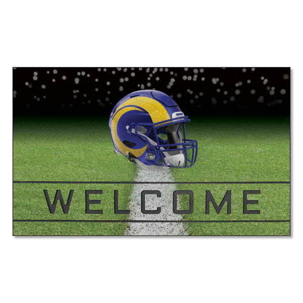 fanmats NFL - Los Angeles Rams Crumb Rubber Door Mat