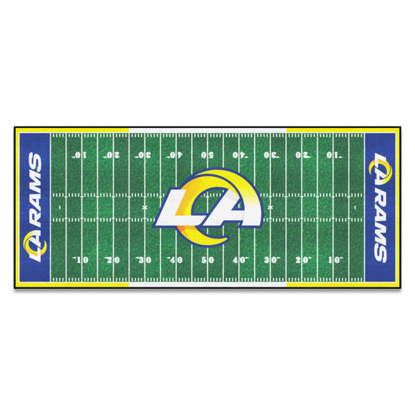 fanmats NFL - Los Angeles Rams Football Field Runner