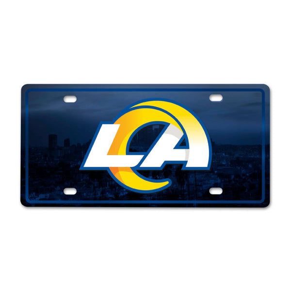 fanmats NFL - Los Angeles Rams METALPLATEFLAT