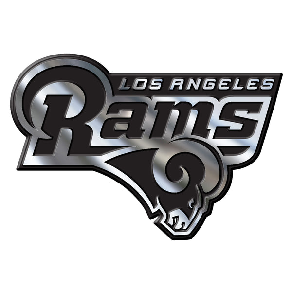 fanmats NFL - Los Angeles Rams Molded Chrome Emblem