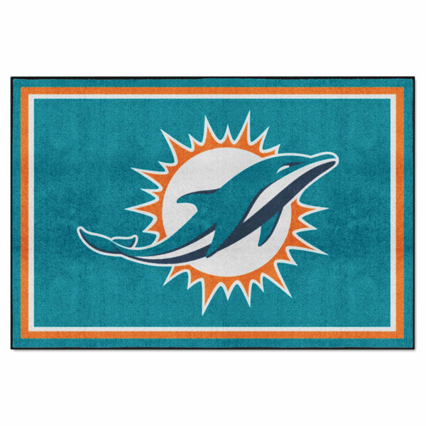 fanmats NFL - Miami Dolphins 5x8 Rug