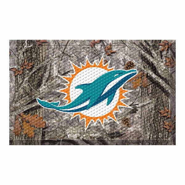 fanmats NFL - Miami Dolphins Camo Scraper Mat