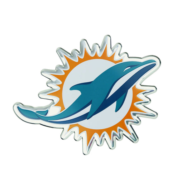 fanmats NFL - Miami Dolphins Embossed Color Emblem