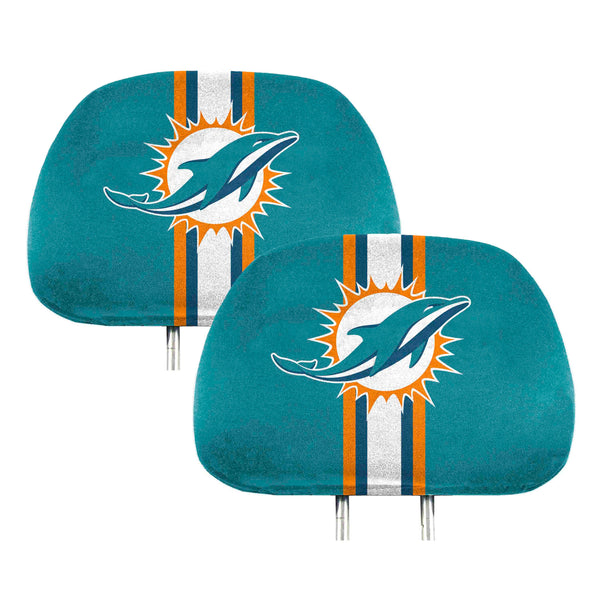 fanmats NFL - Miami Dolphins Printed Headrest Cover