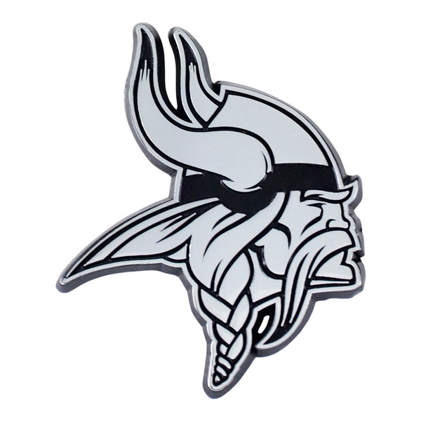 fanmats NFL - Minnesota Vikings Chrome Emblem