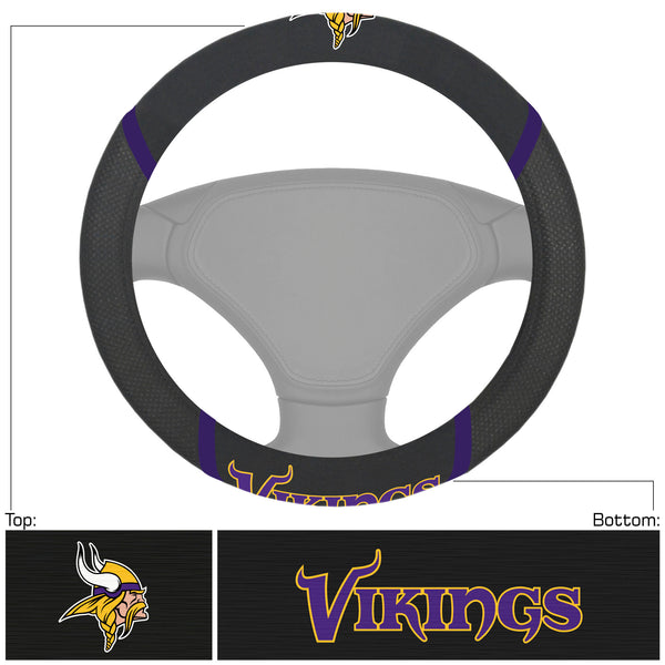 fanmats NFL - Minnesota Vikings Steering Wheel Cover
