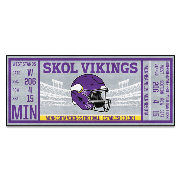 fanmats NFL - Minnesota Vikings Ticket Runner