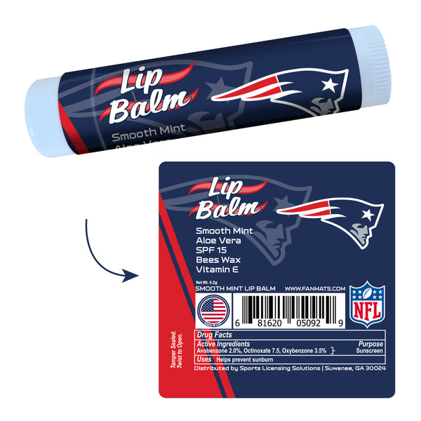 fanmats NFL - New England Patriots LIPBALM