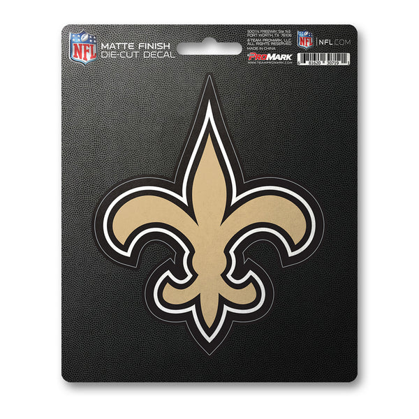 fanmats NFL - New Orleans Saints Matte Decal