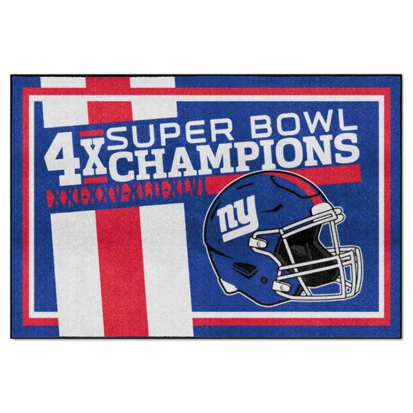 fanmats NFL - New York Giants 5x8 Rug