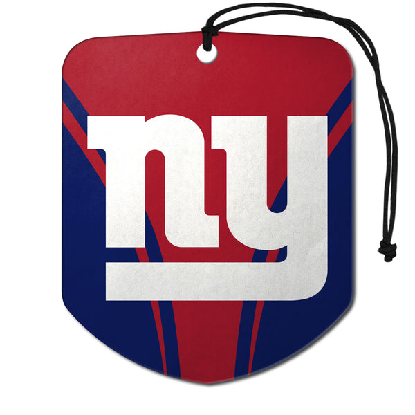 fanmats NFL - New York Giants Air Freshener 2-pk