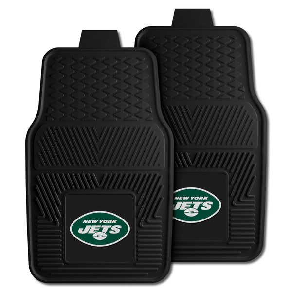 fanmats NFL - New York Jets 2-pc Vinyl Car Mat Set