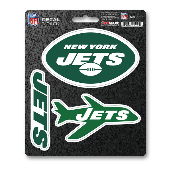 fanmats NFL - New York Jets Decal 3-pk