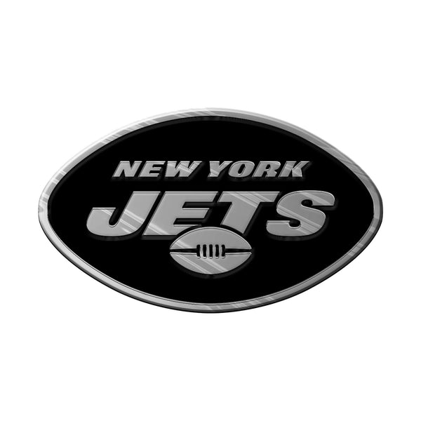 fanmats NFL - New York Jets Molded Chrome Emblem